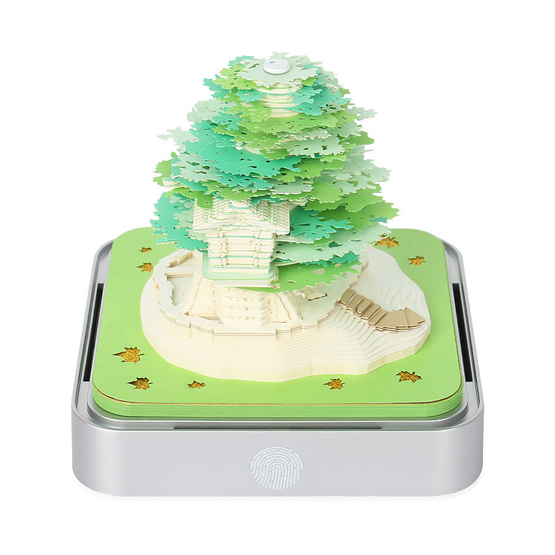 2025 Cross-Border Hottest Castle 3D Three-Dimensional Earth Table Calendar Business Gift Creative Office Supplies