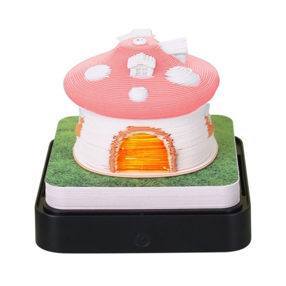 2025 Cross-Border Hottest Castle 3D Three-Dimensional Earth Table Calendar Business Gift Creative Office Supplies