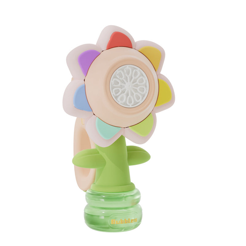  Ruocoo - seven color flower bubble machine