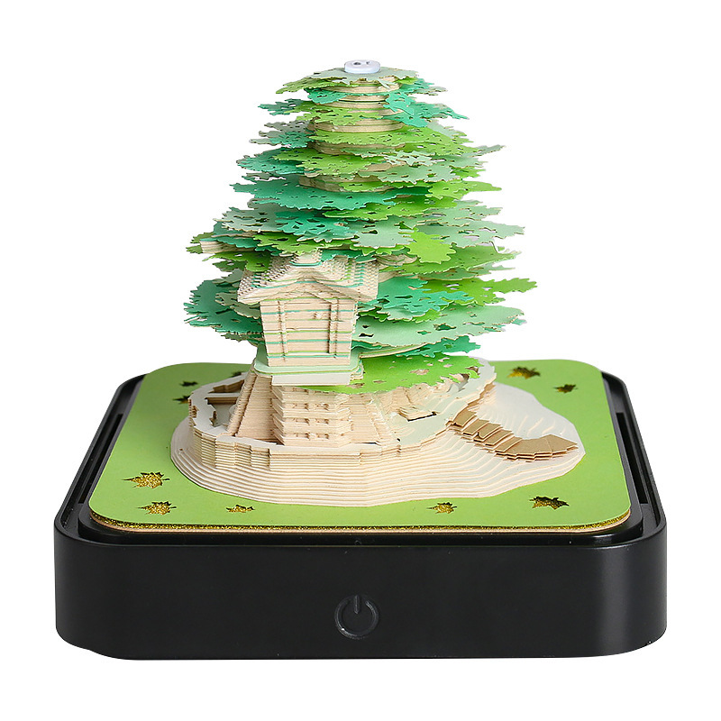 2025 Cross-Border Hottest Castle 3D Three-Dimensional Earth Table Calendar Business Gift Creative Office Supplies