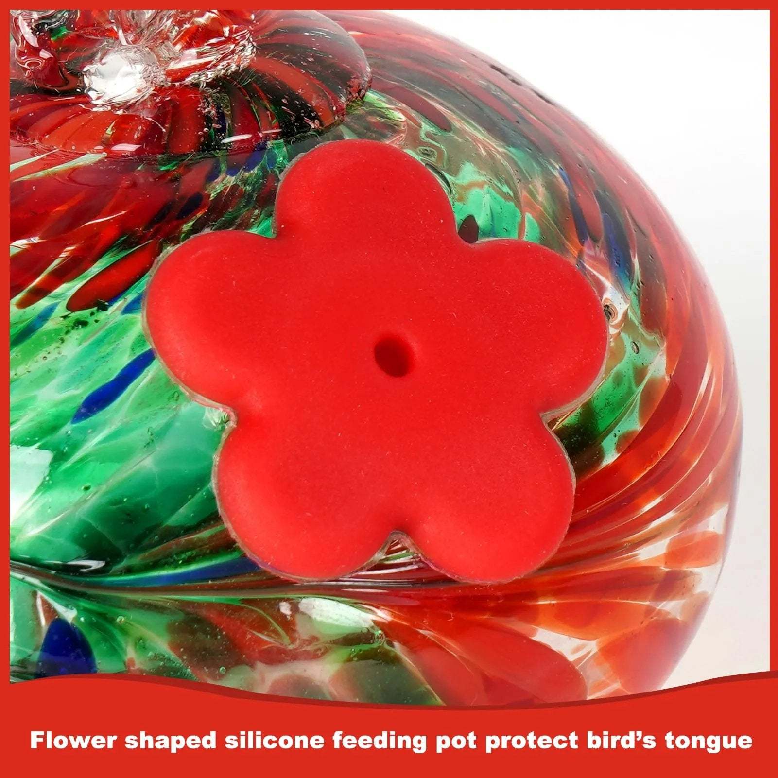 New Charming Wind Chimes Hummingbird feeders Garden Decor