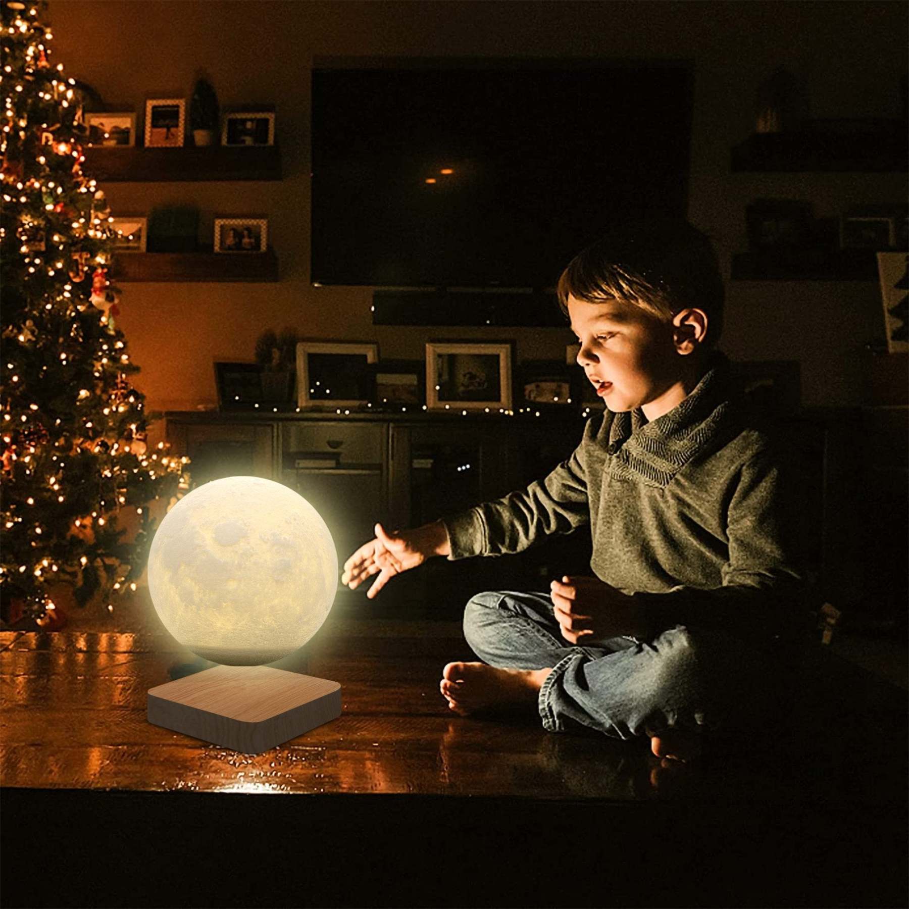 Levitating Moon Lamp