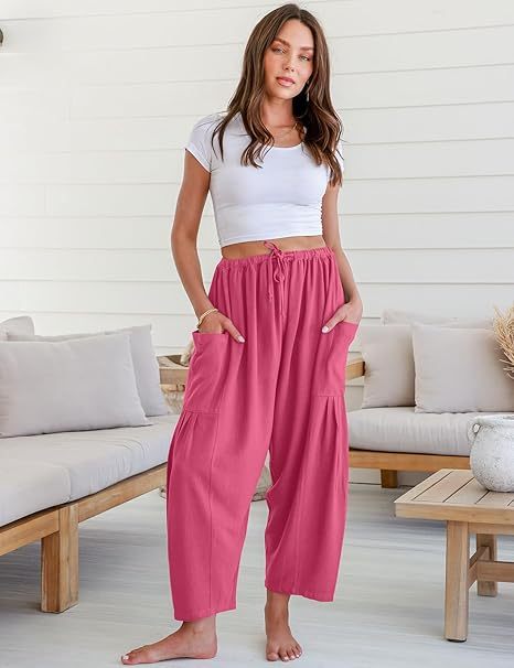 🎁Last Day - Women's Linen Wide Leg Pants with Pockets