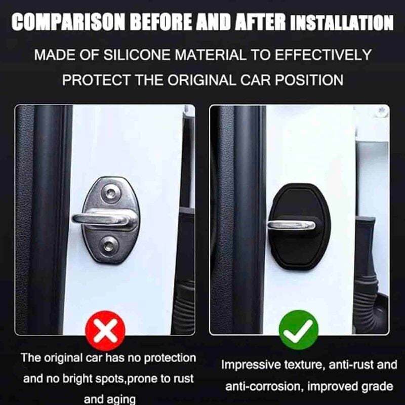 🔥Automobile anti-skid pad Car Door Lock Protector