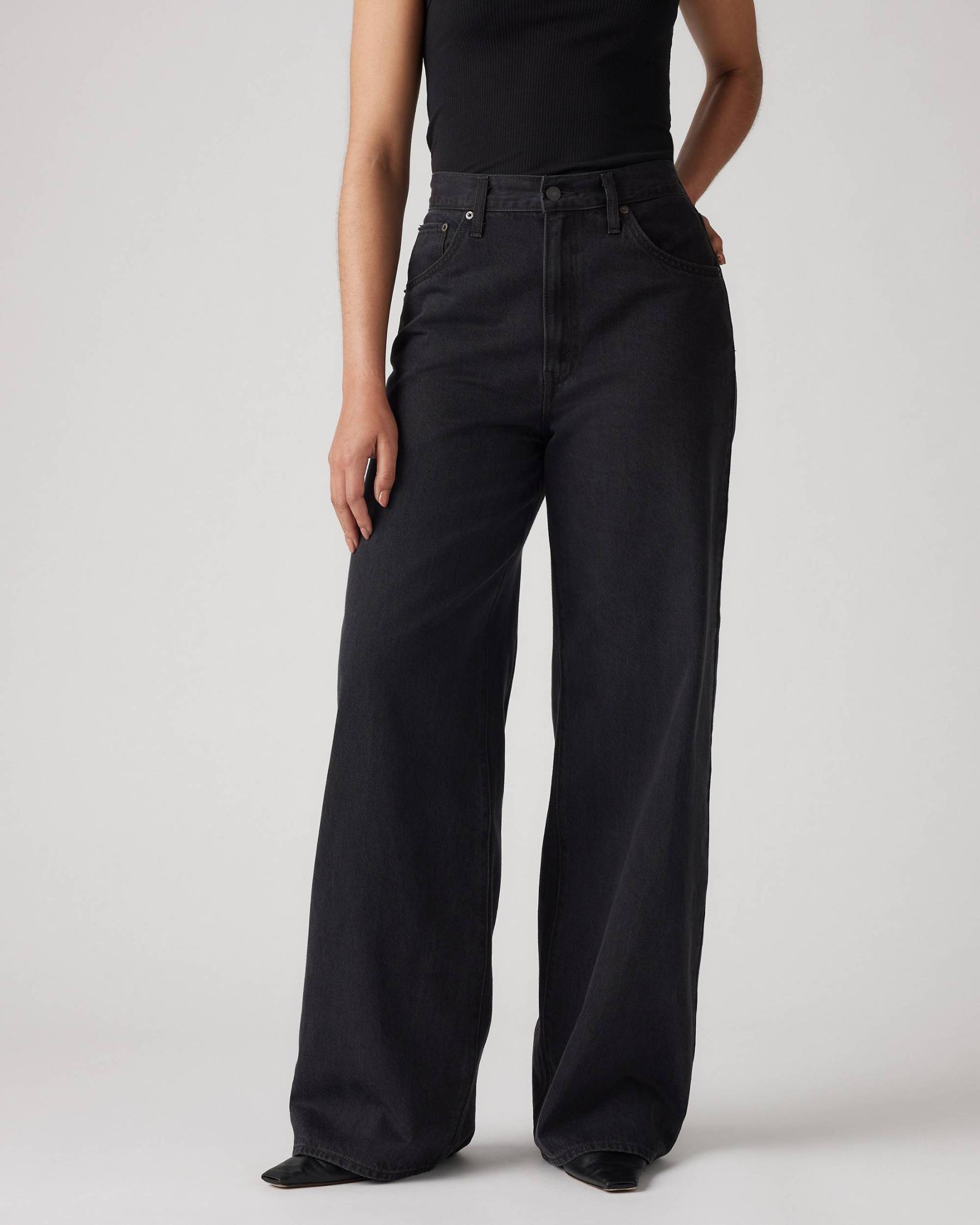 Adjustable Womens Cinch Baggy Jeans