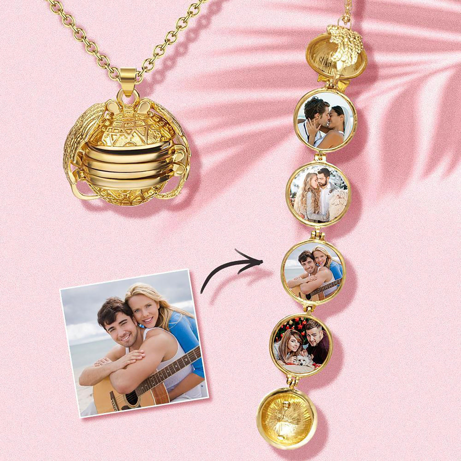 Ruocoo - Foldable Photo Pendant Accessories