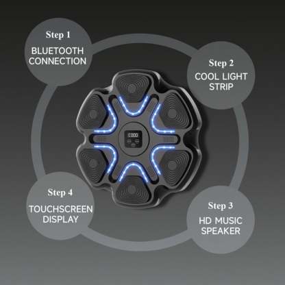 Music Boxing Machine with Boxing Gloves(Adult Edition)