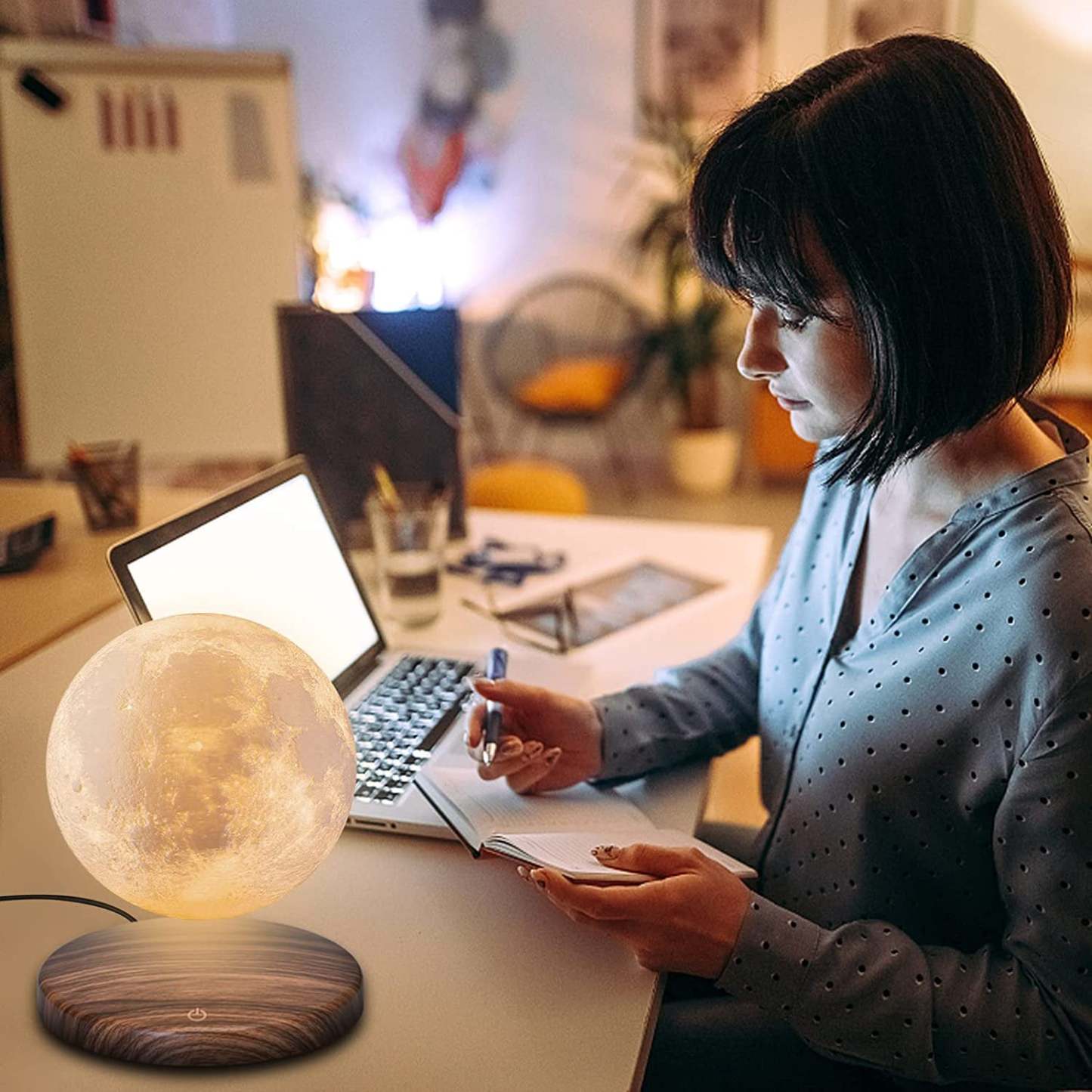 Levitating Moon Lamp