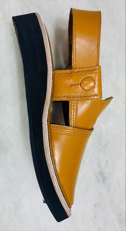 Camel Handmade Leather Men's Traditional Sandals