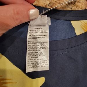 2025 Spring and Summer New Women's Outerwear Temperament High-end Cross-border European and American Printed Short-sleeved Mid-length Tops