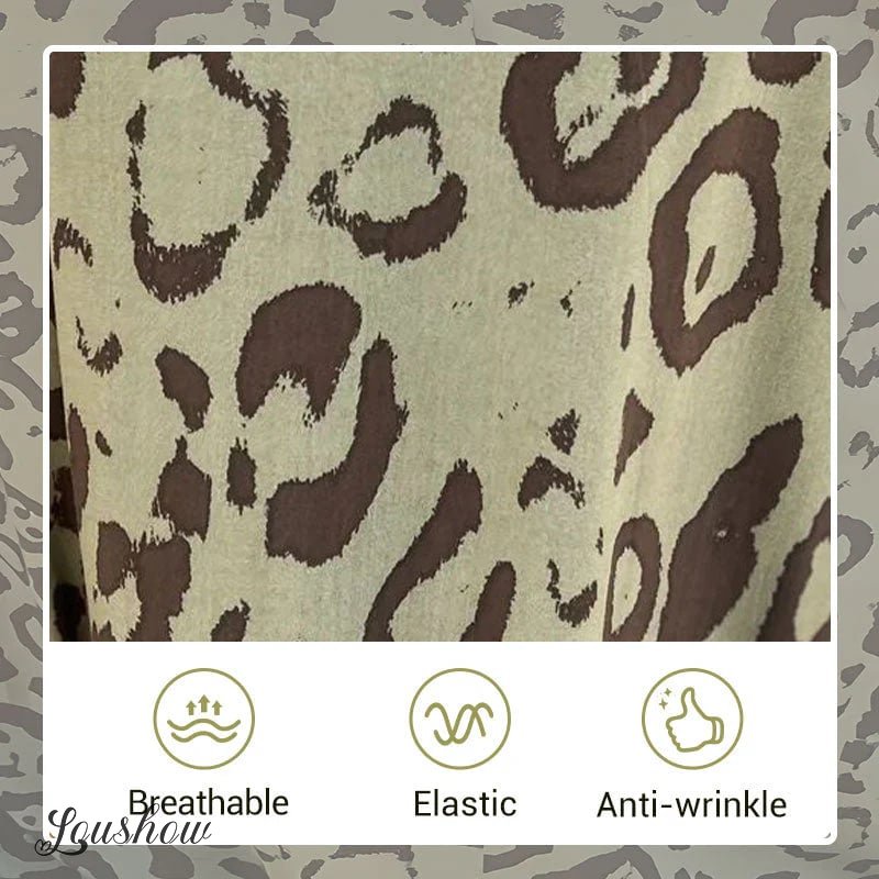 💖Chic Leopard Dress