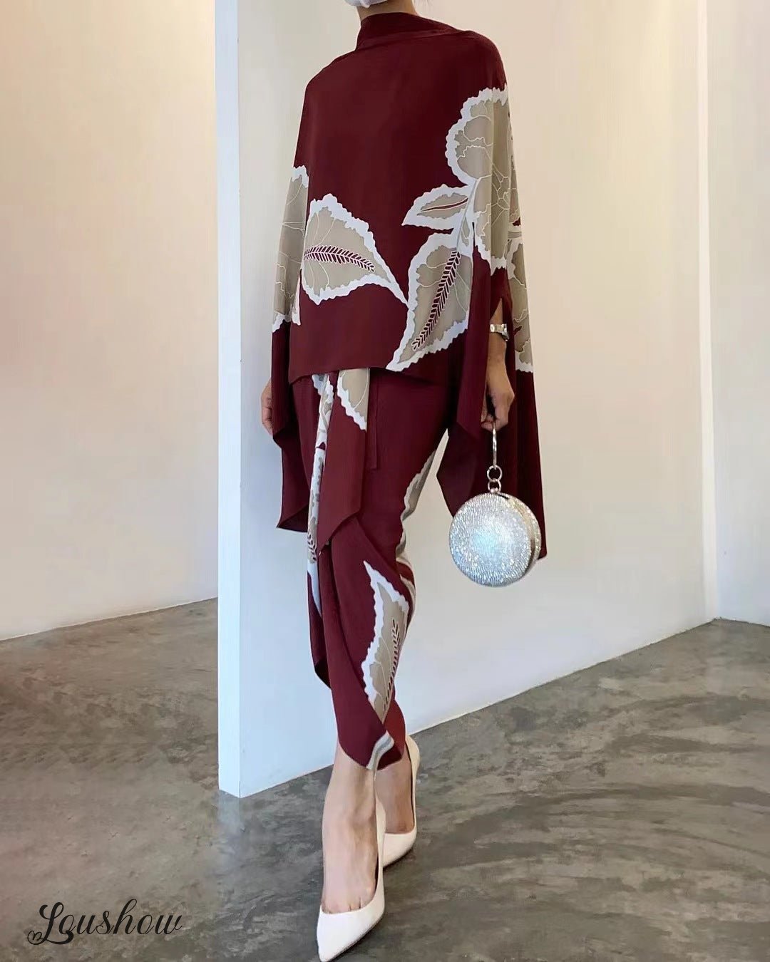 Stylish Printed Loose Suit