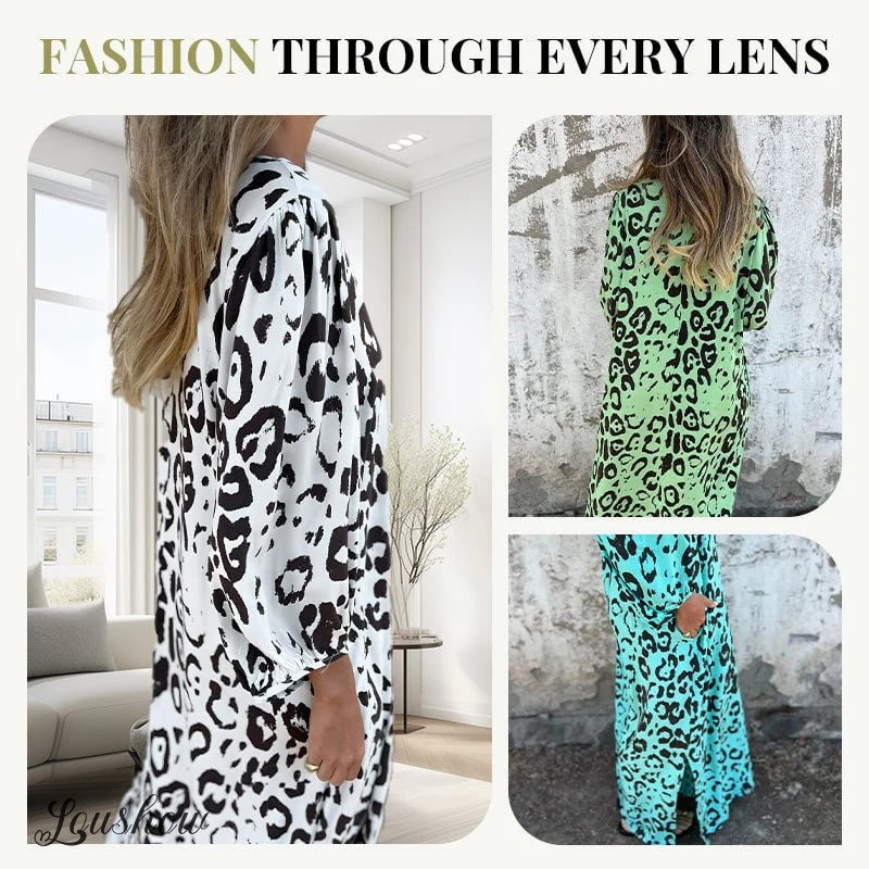 💖Chic Leopard Dress