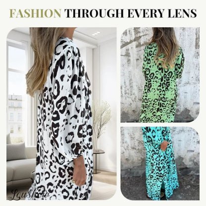 💖Chic Leopard Dress