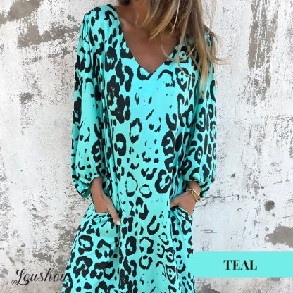 💖Chic Leopard Dress
