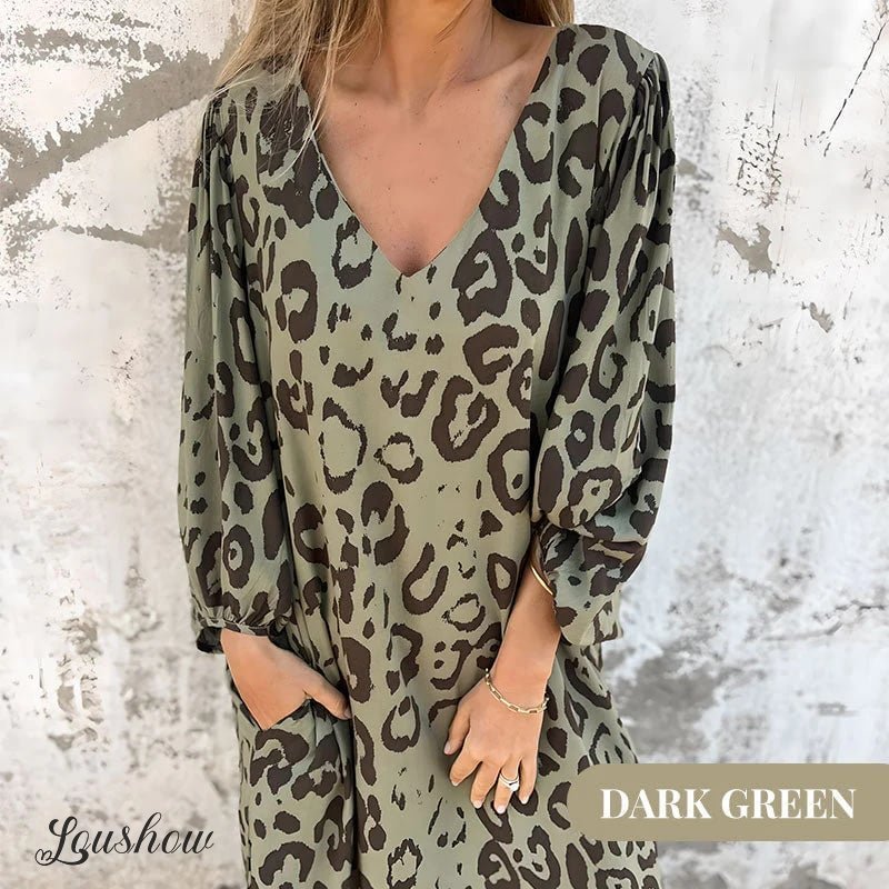 💖Chic Leopard Dress