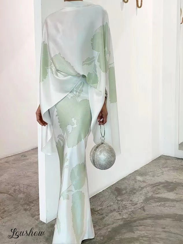 Stylish Printed Loose Suit