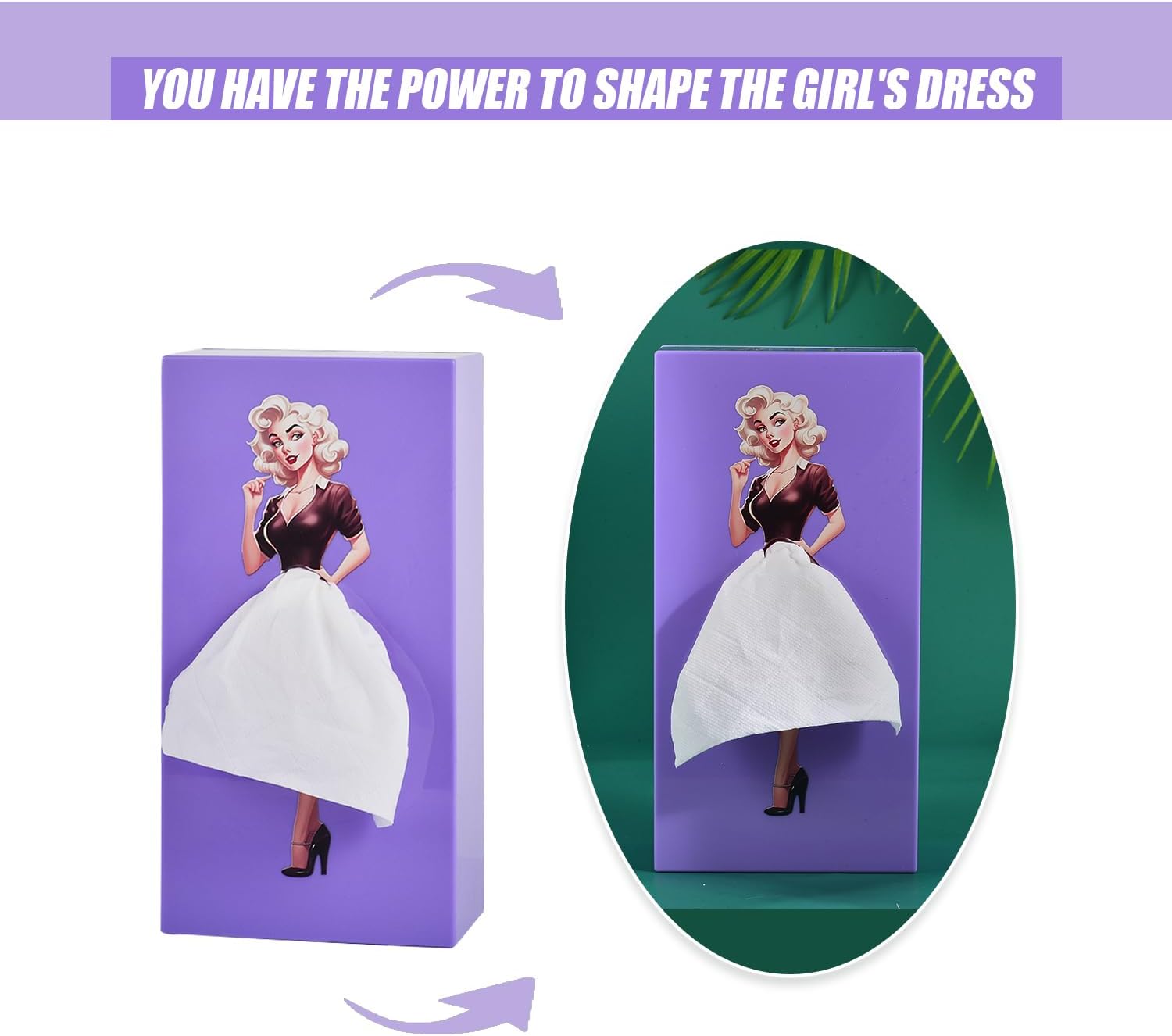 Marilyn Monroe Tissue Box