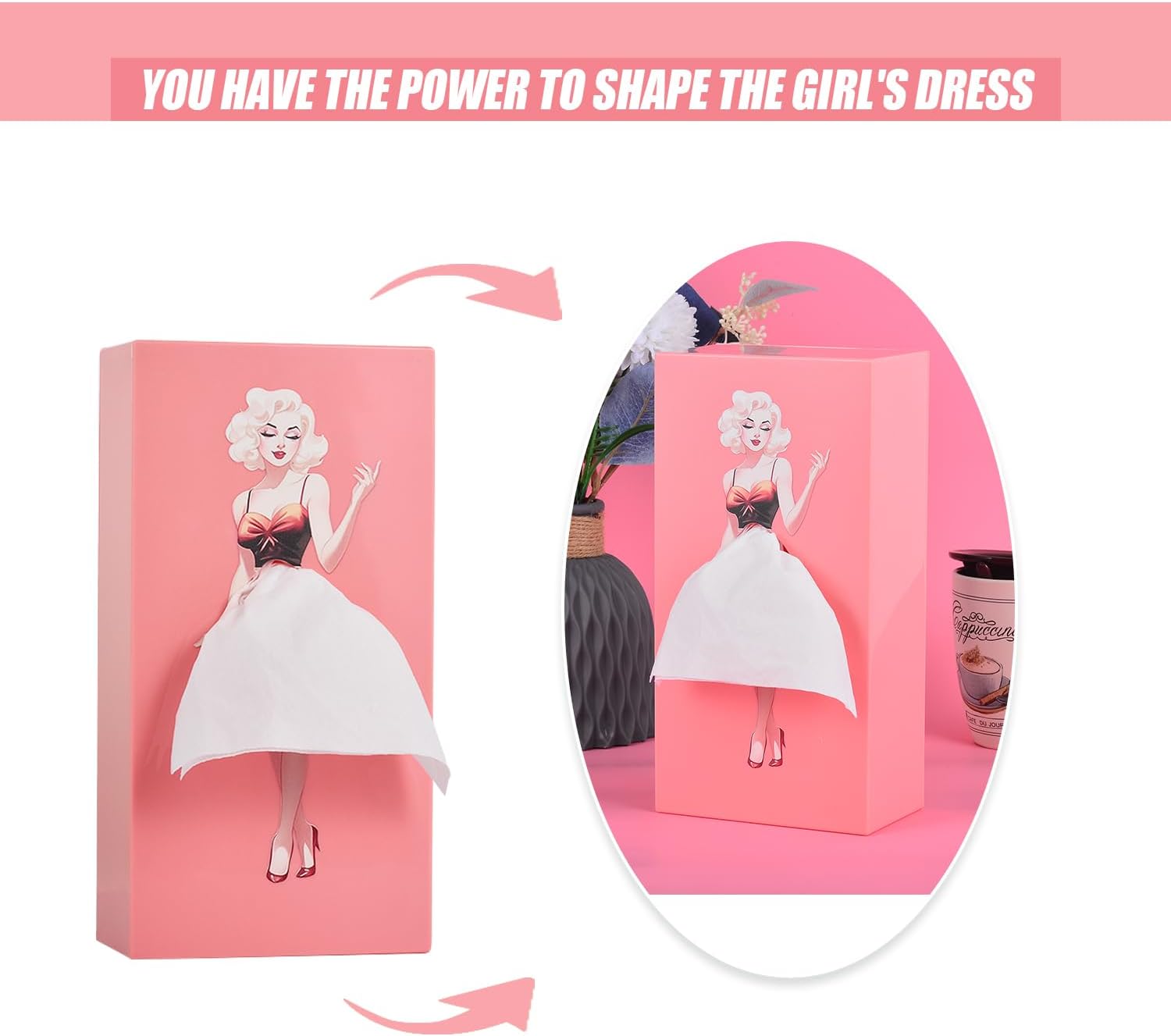 Marilyn Monroe Tissue Box