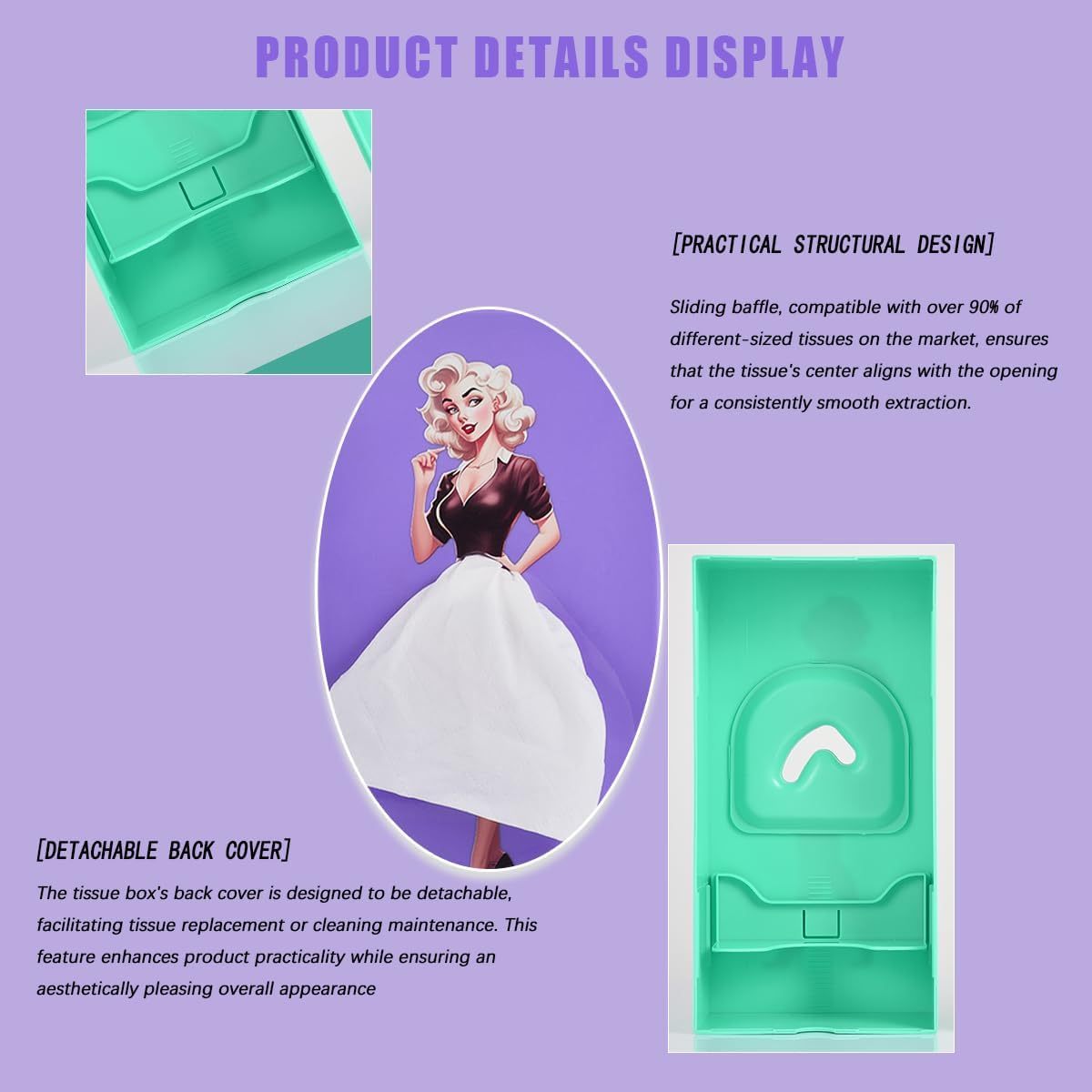 Marilyn Monroe Tissue Box