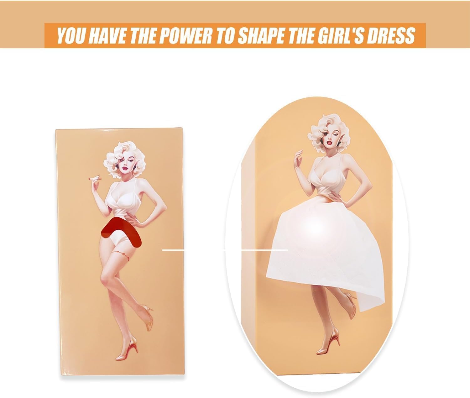 Marilyn Monroe Tissue Box