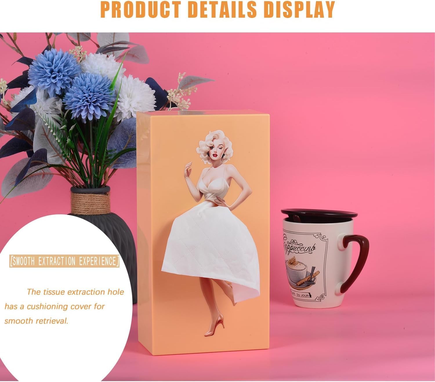 Marilyn Monroe Tissue Box