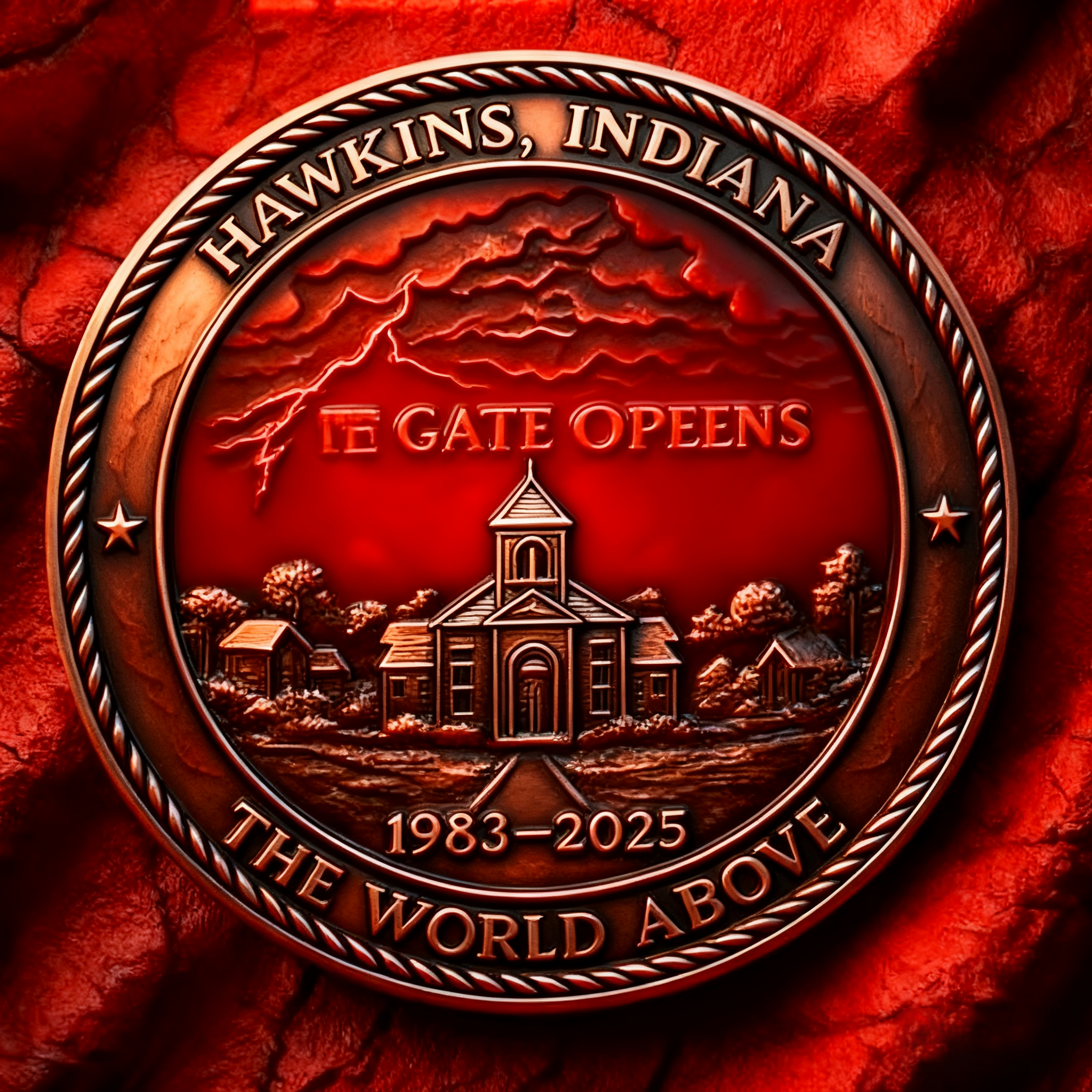 👁️ “In the Upside Down, Only the Brave Survive” — Stranger Legends Coin