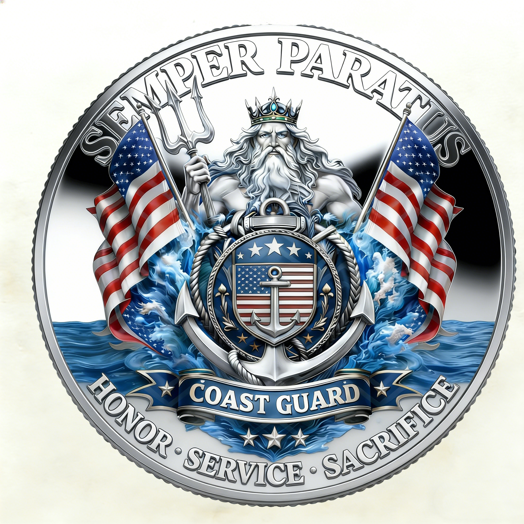 🎉Last Day 49% OFF -  ⚓U.S. Navy “Shellback” & “Golden Shellback”Challenge Coin