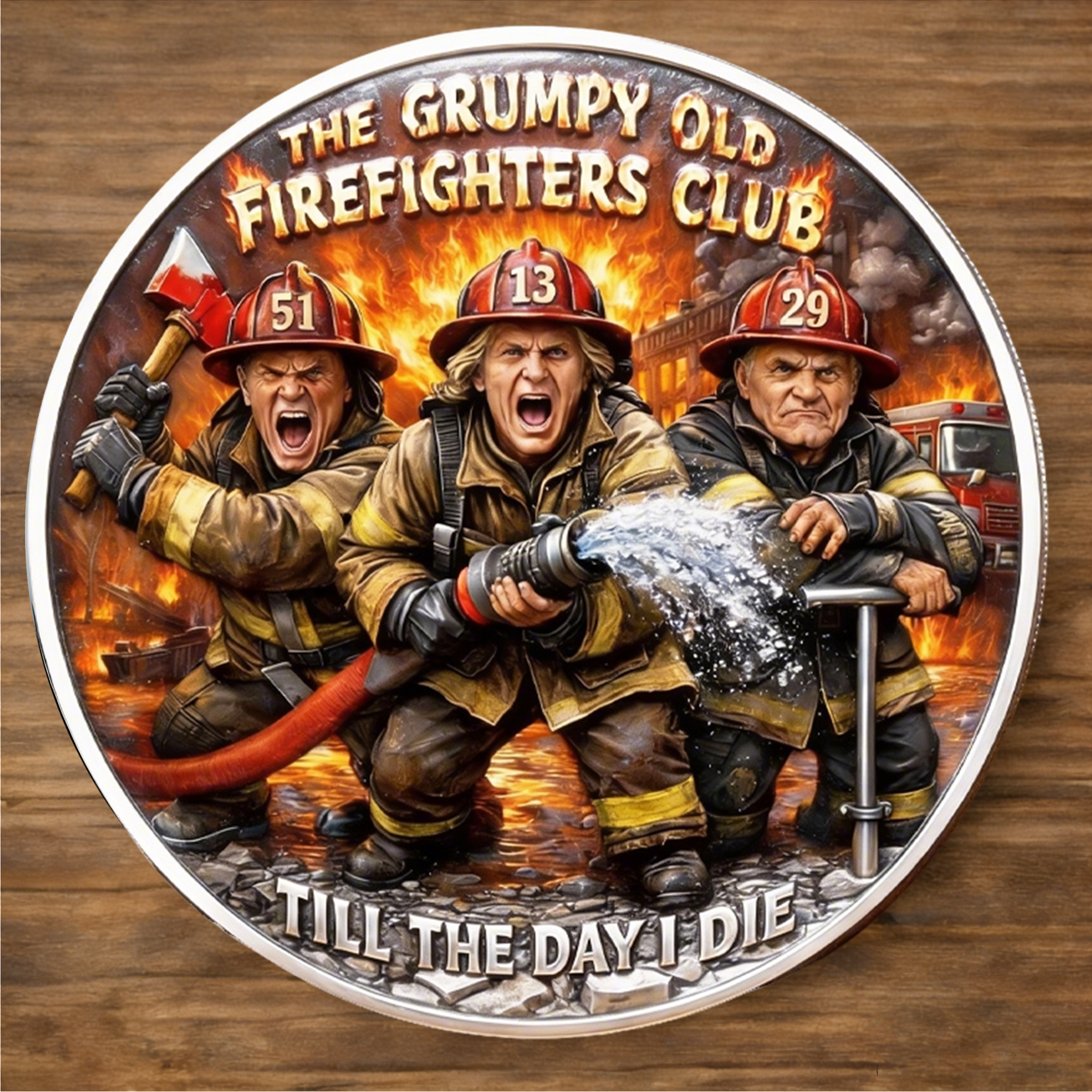 🏆Flash Sale 60% OFF - The Grumpy Old Firefighters Club