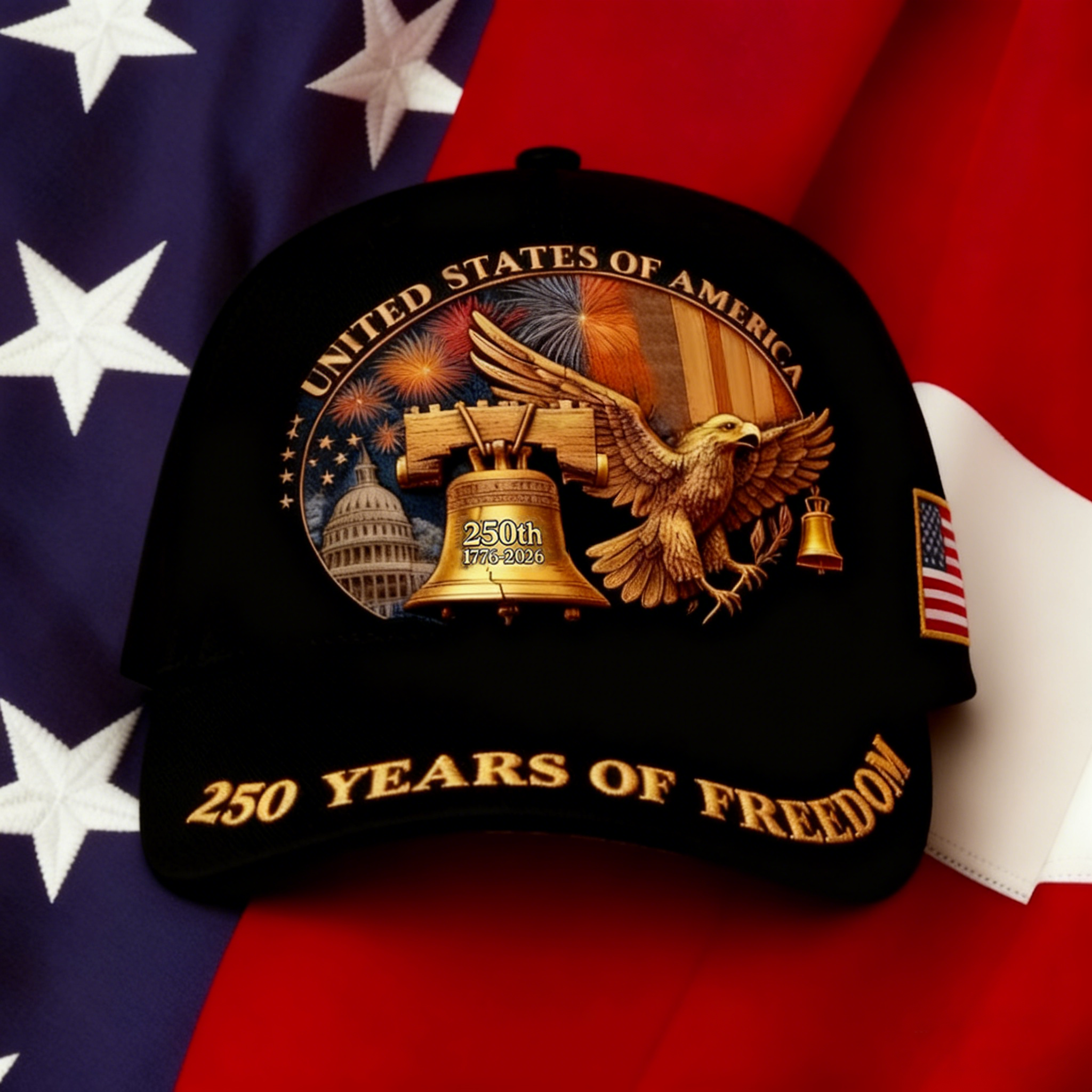 Celebrate 250 Years of Freedom – Limited Edition USA Heritage Hat! 🇺🇸 
