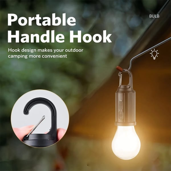 Last Day 49% OFF🔥2025 New Vintage Solar Rechargeable Hooked Camping Light