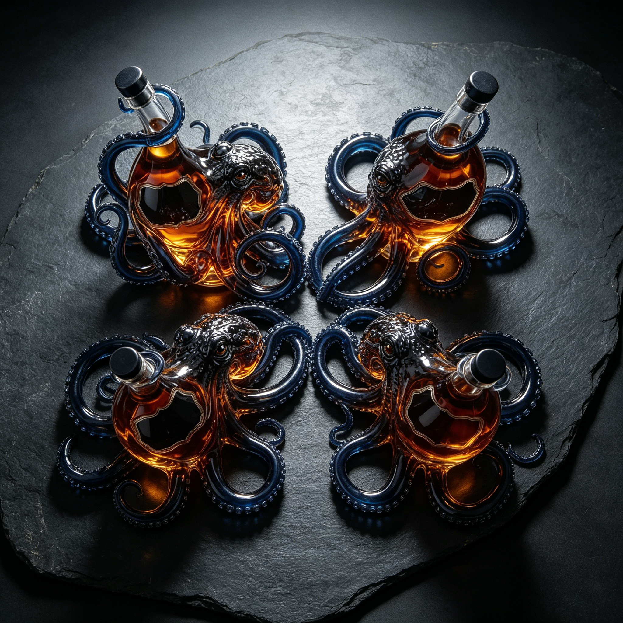 3D Sculpted Octopus Collector's Edition Bottle -- 🔥🔥Buy 2 Free Shipping