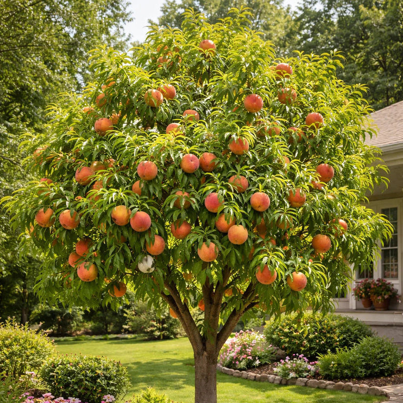 🔥Last Day Sale 49% OFF-🔥 Peach Tree Seedlings High Survival Rate Fast Growing