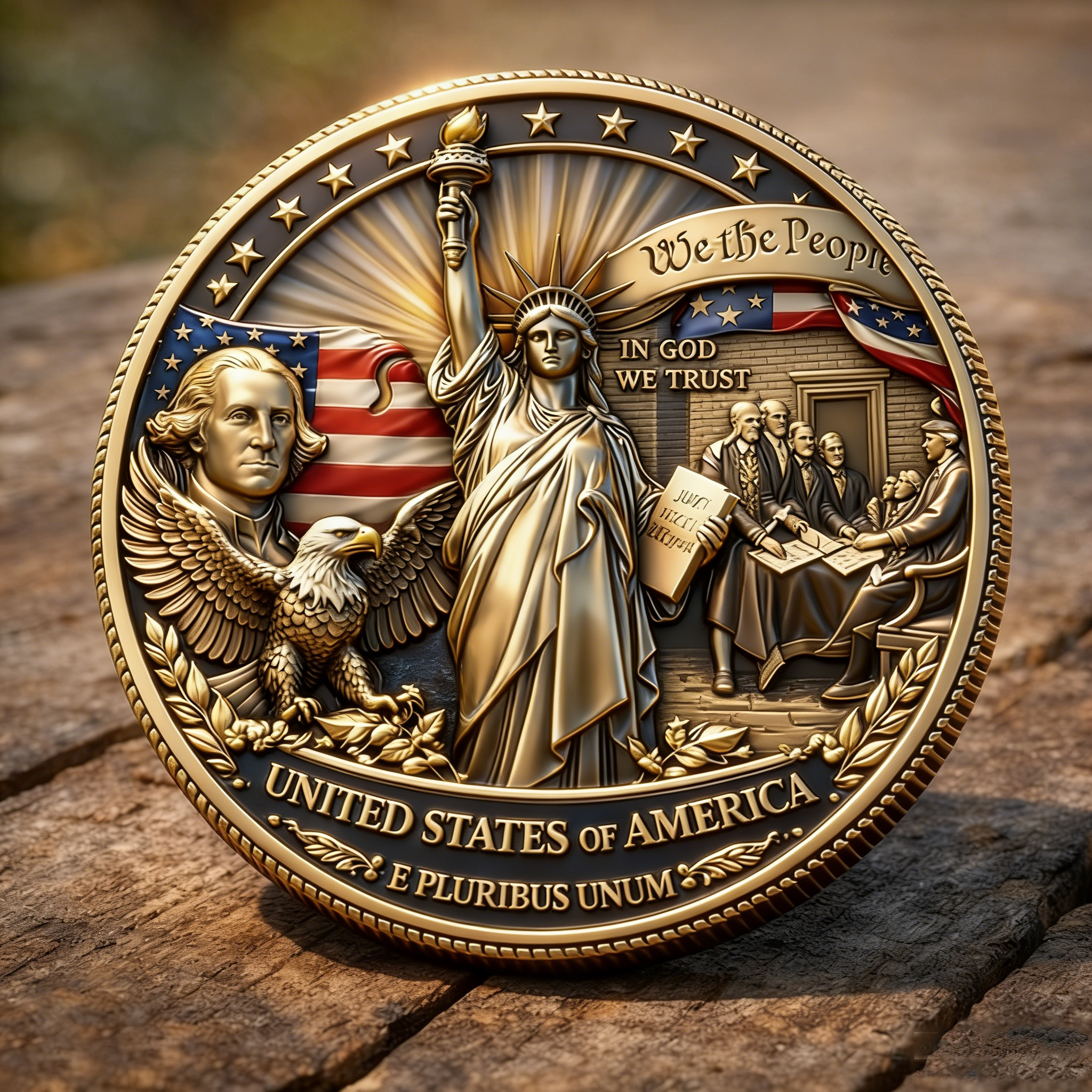 🏆Flash Sale 60% OFF - Celebrating America 250 Years Patriotic Coin