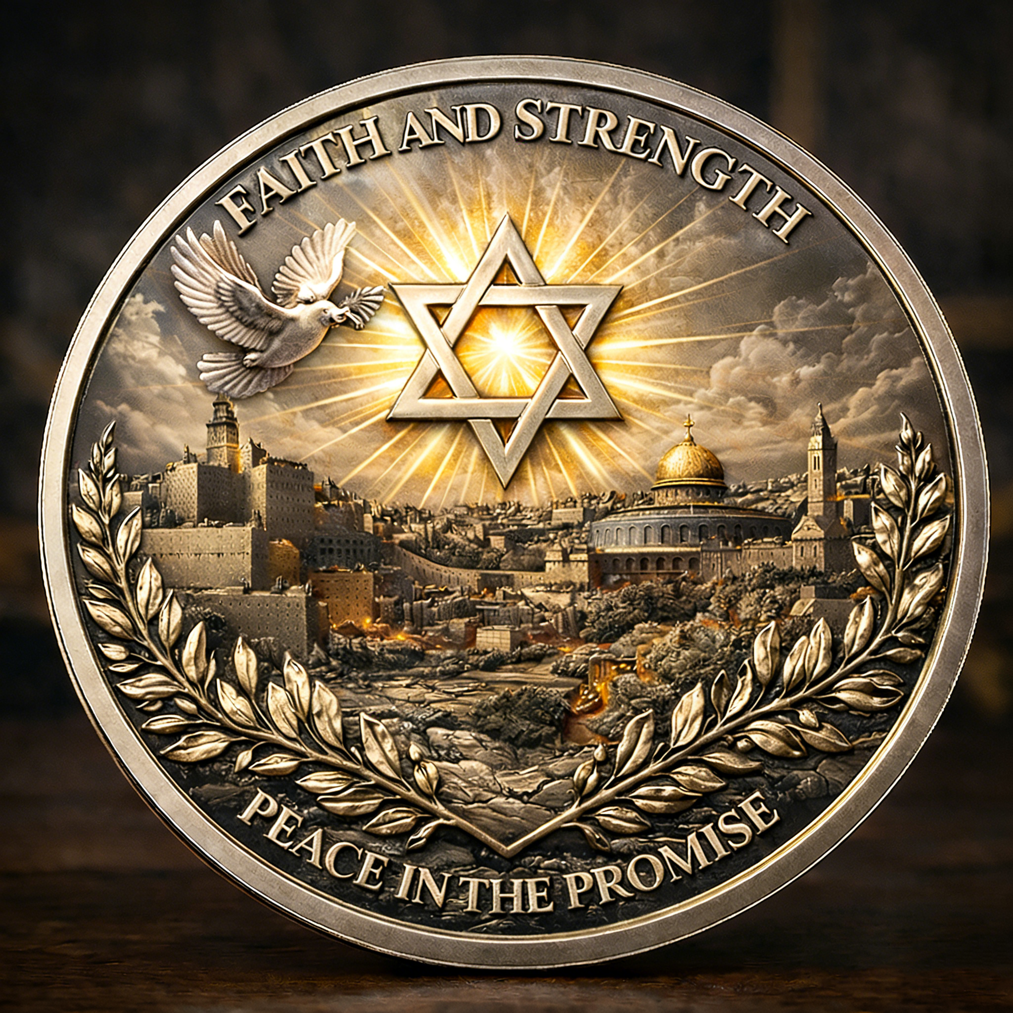 ⚡️Last Day 60% OFF - Shield of Judah Commemorative Coin 🦁🪙✡️