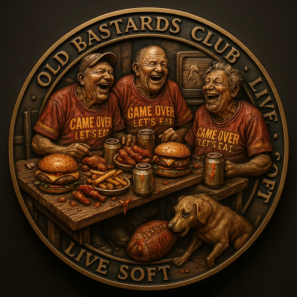 🏈 “Play Hard, Hit Harder” — The Football Legend Coin with Attitude