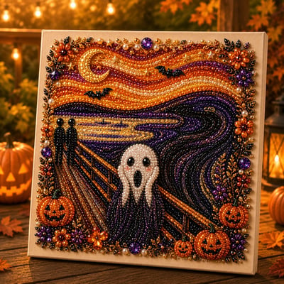 🔥Last Day 49% OFF - 🎃Halloween Theme Pearl Art DIY Kit 👻 Buy 2 Get Free Shipping📦