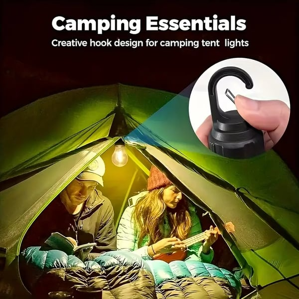 Last Day 49% OFF🔥2025 New Vintage Solar Rechargeable Hooked Camping Light
