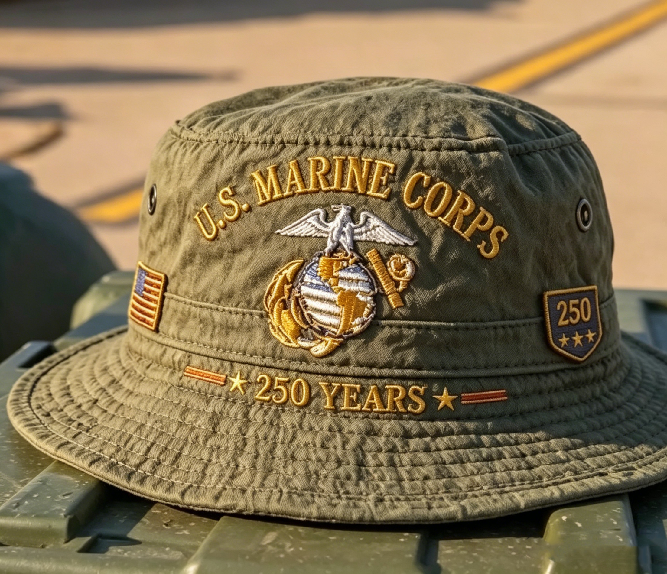 🔥 HOT RELEASE | Salute the Glory! US Military 250th Anniversary Limited Edition Bucket Hats – Hardcore Tactical Style! （ BUY 2 FREE SHIPPING)