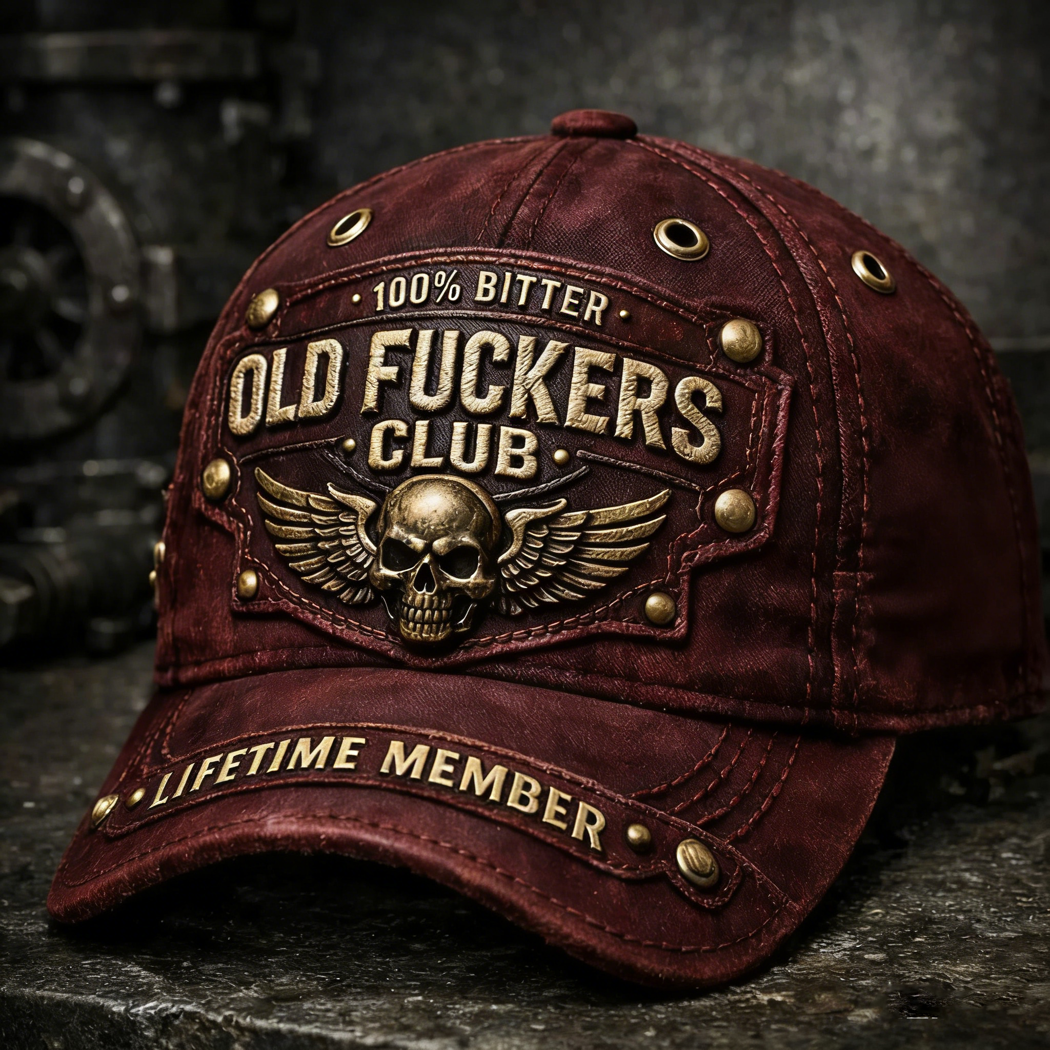 🔥Last Day 49% OFF-Old Fuckers Club-Vintage Baseball Cap🎁