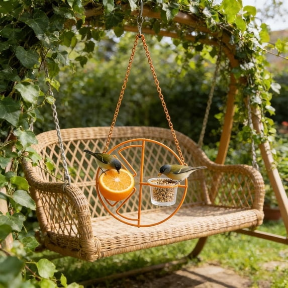Hanging Metal Orioles Feeders