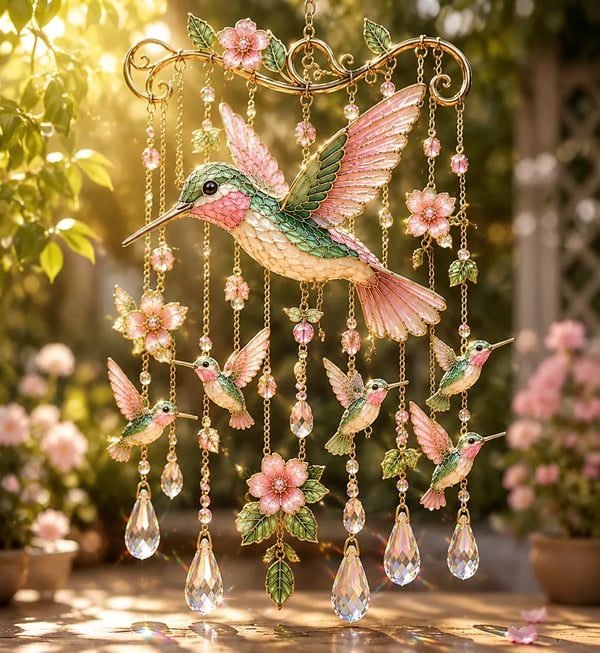 🐦🎐Graceful Hummingbird Wind Chime ( BUY 2 FREE SHIPPING)