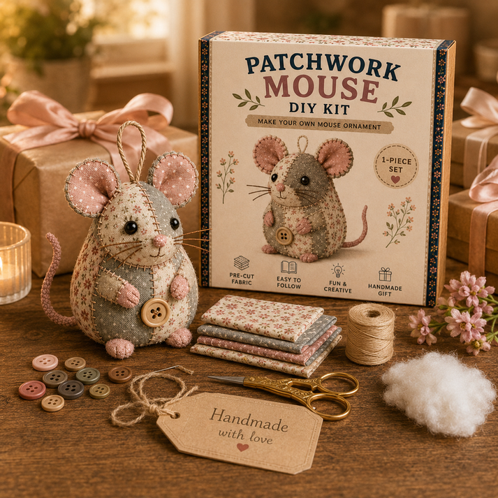 🔥2026 Hot Sale - 🐭🧵 Patchwork Mouse DIY Kit
