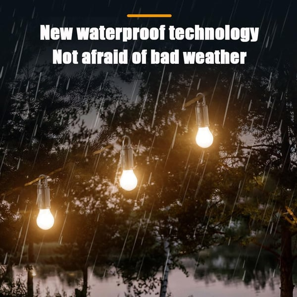 Last Day 49% OFF🔥2025 New Vintage Solar Rechargeable Hooked Camping Light