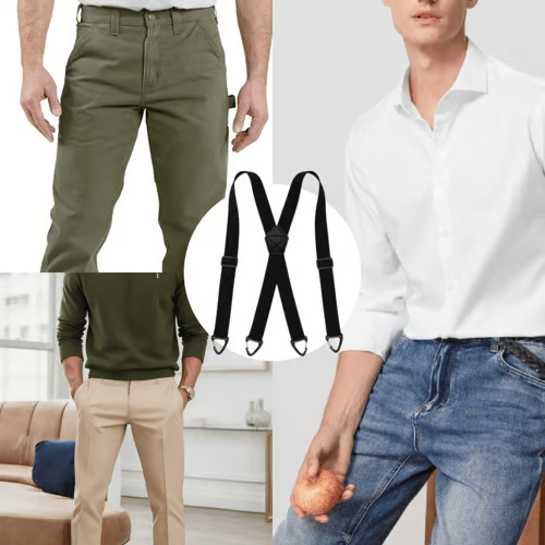 Finally — Pants That Stay Up Without Squeezing Your Waist. --Buy 2 Free Shpping🔥🔥