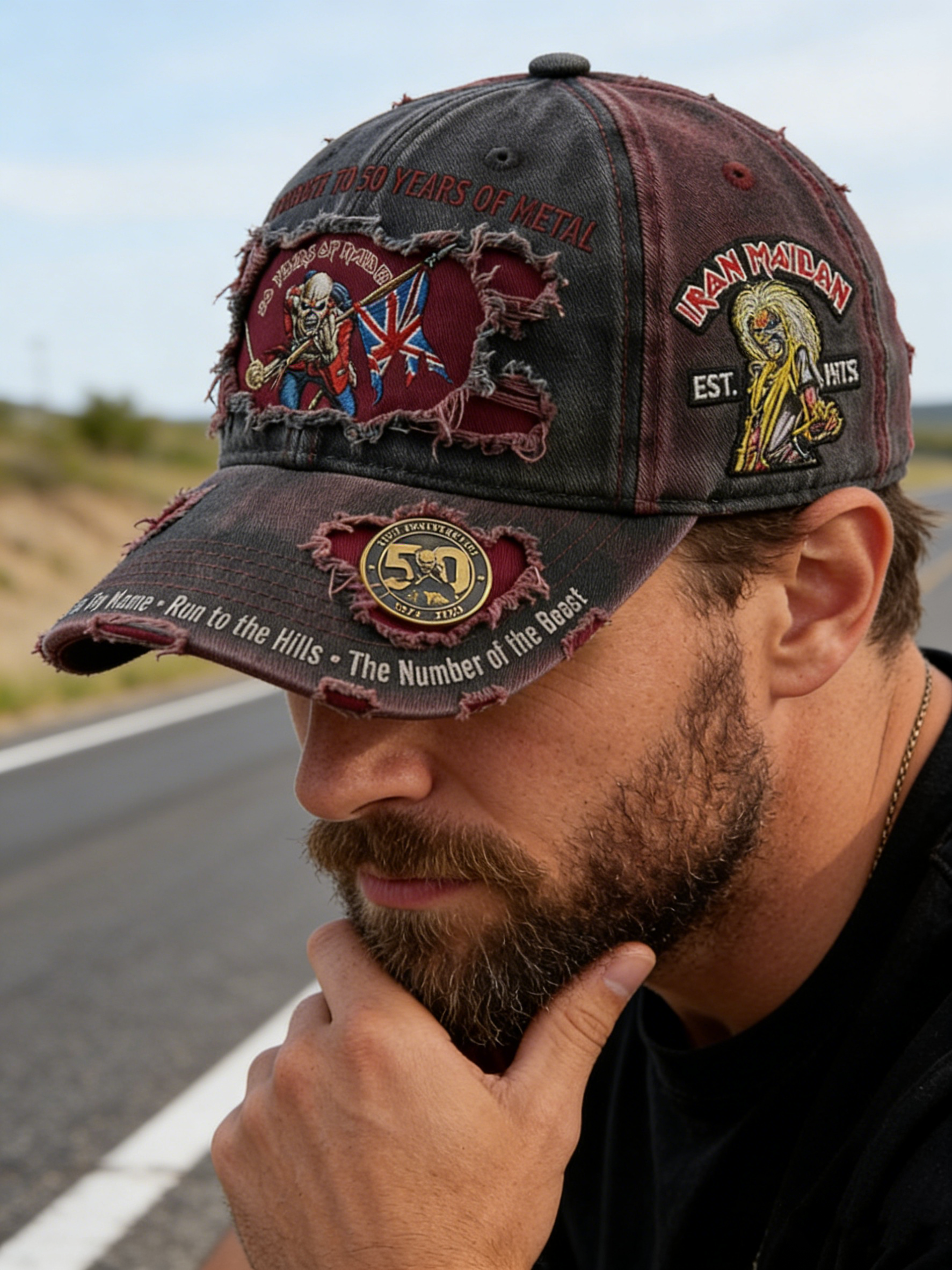 Iron Maiden 50th Anniversary Tribute Cap
