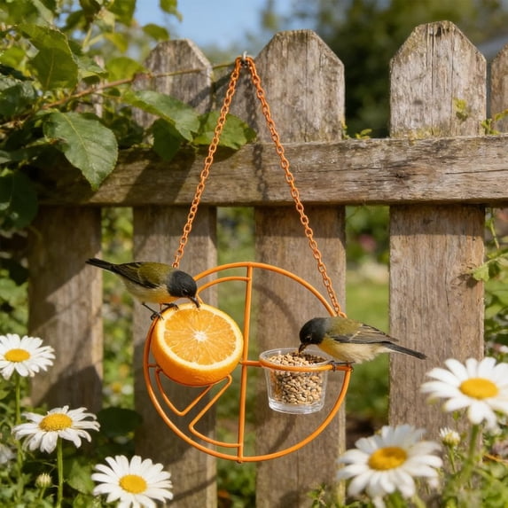 Hanging Metal Orioles Feeders