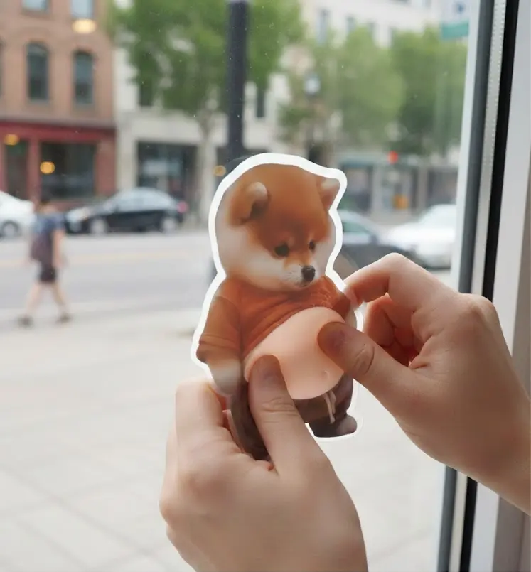 🔥Last Day Sale 49% OFF-6Pcs 3D Dog & Cat Belly Mochi Squishy Stickers, Stress Relief Fidget