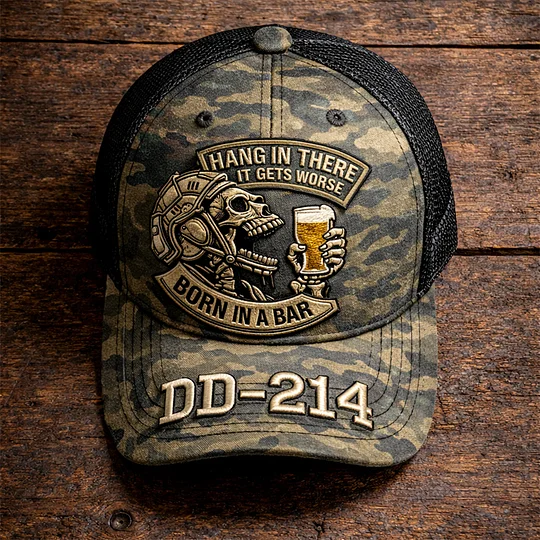 🎉Last Day 49% OFF-DD-214 Tactical Skull Camo Art Print Casual Hat