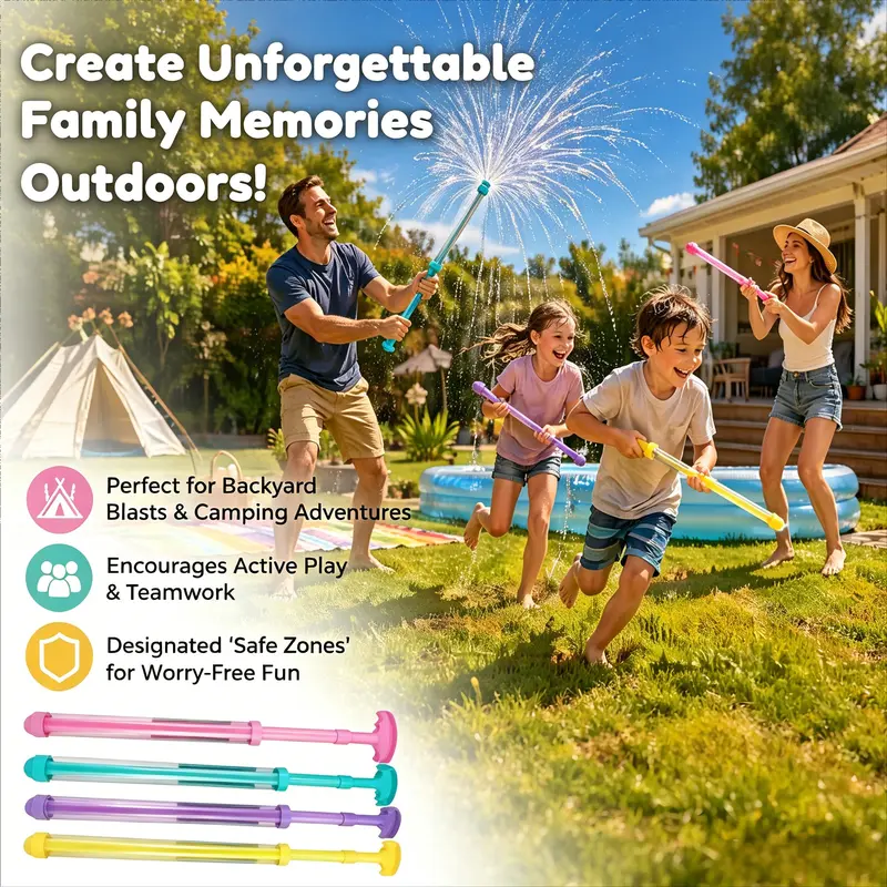 💦🔫Water Fireworks Toys, Firework Water Gun, Outdoor Water Spray Sprinkler - 🎁BUY 2 GET 2 FREE